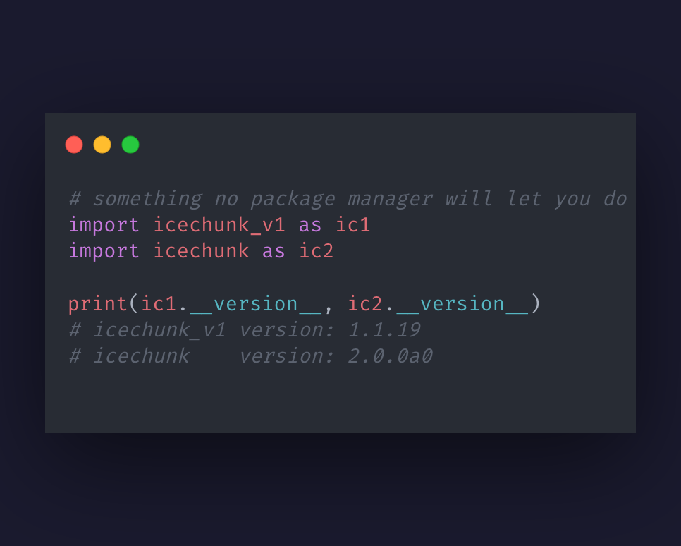 Cursed venvs, Confident Releases: Testing Icechunk Across Major Versions