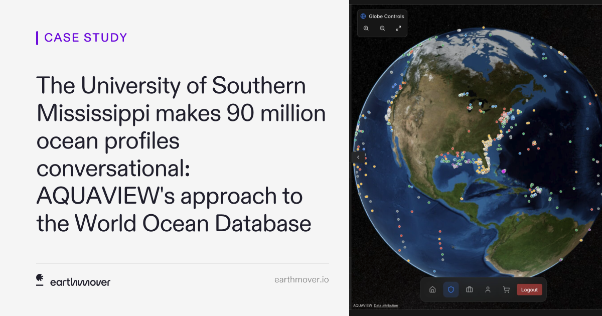 Ocean Profiling The University of Southern Mississippi makes 90 million ocean profiles ...