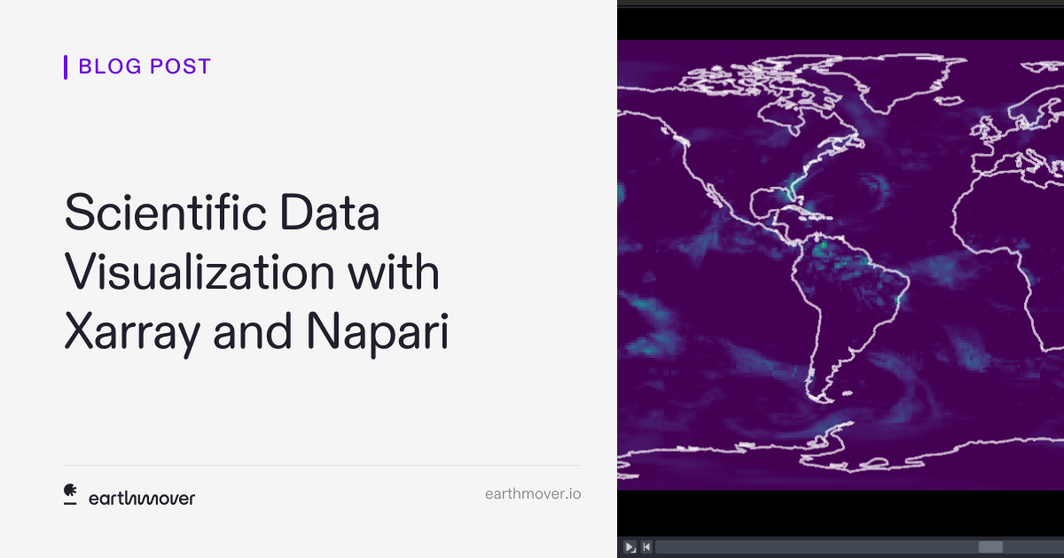 Scientific Data Visualization with Xarray and Napari | Earthmover
